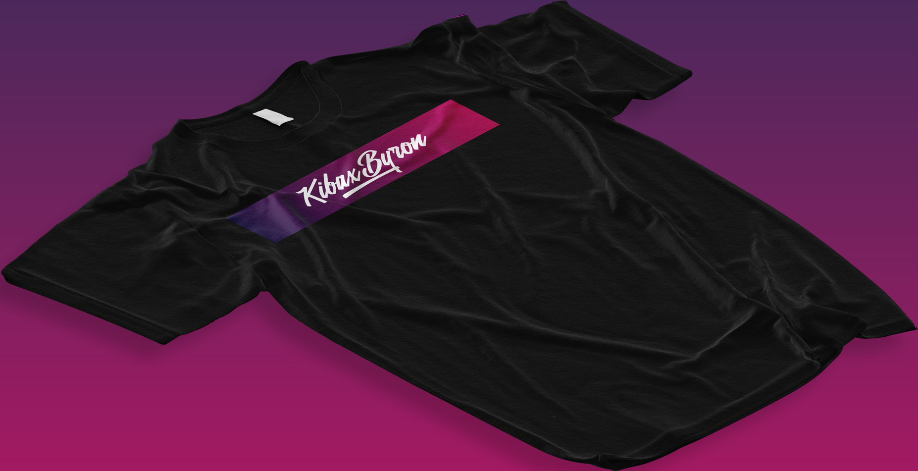 Black-Shirt-gradient-Letters